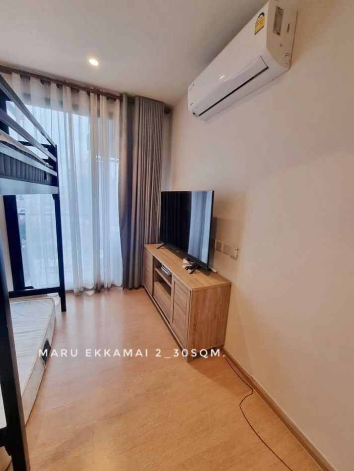 ให้เช่า คอนโด pet-friendly condo 1 bedroom high floor MARU EKKAMAI 2 : มารุ เอกมัย 2 30 ตรม. in Ekkamai and Sukhumvit area near BTS Ekkamai