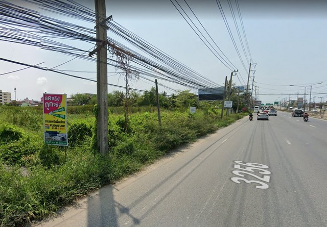 ขายด่วน ที่ดินติดถนนใหญ่ กิ่งแก้ว บางพลี 7-1-18 ไร่ .