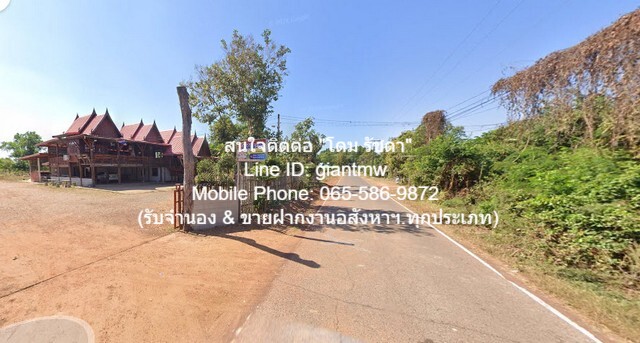 ขายบ้านทรงไทยครึ่งตึกครึ่งไม้ ร้านอาหาร สว่างแดนดิน สกลนคร 3-2-86.