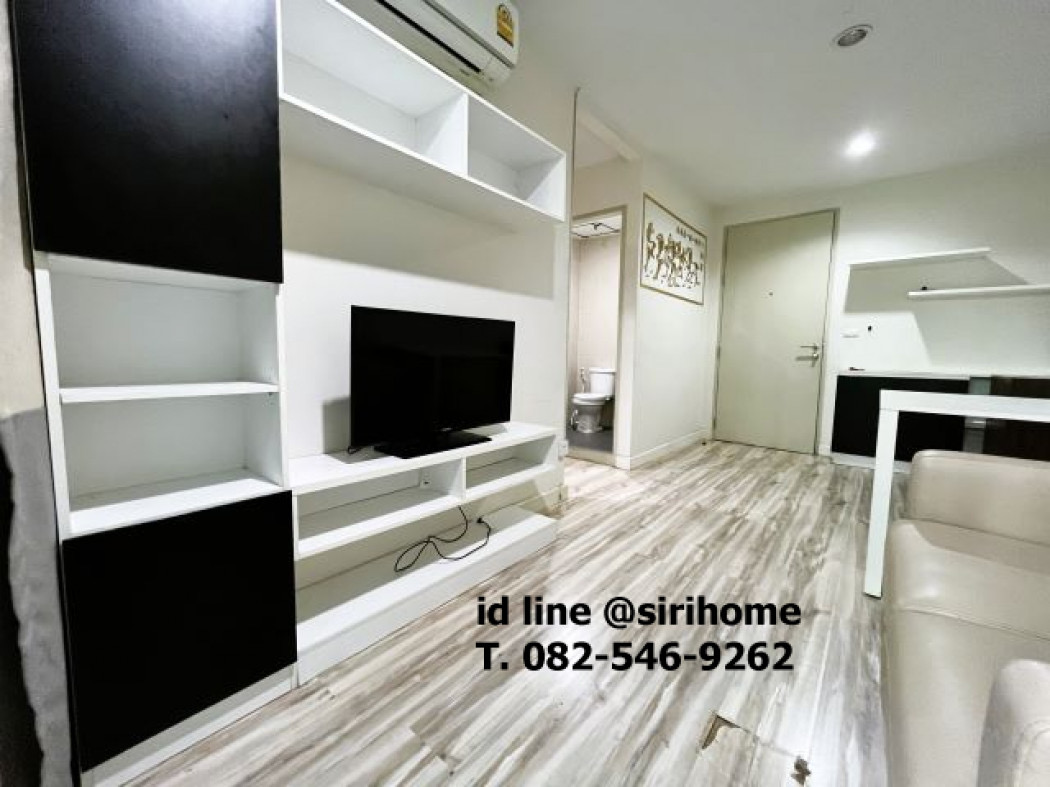 ขายคอนโดสัมมากร S9(Condo Sammakorn S9)ชั้น 1 ตึกD วิวสระว่ายน้ำ.