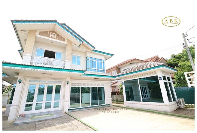 บ้านเดี่ยว 2 ชั้น  86.4 ตร.ว. หมู่บ้านสราญสิริ ราชพฤกษ์ - แจ้งวัฒ.