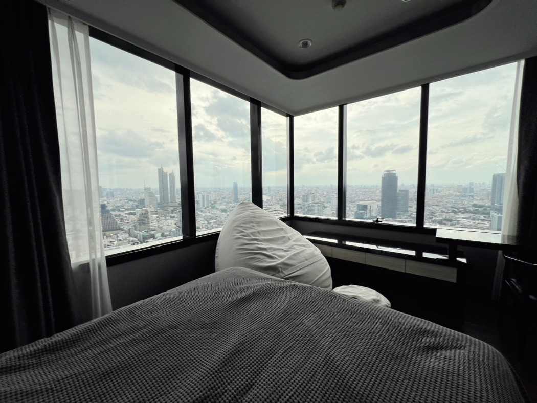 ว่างช่าห้อง Penthouses อยู่ชั้นสูง วิวเมืองสวยๆ คอนโด M Silom ใกล้ BTS ศาลาแดง