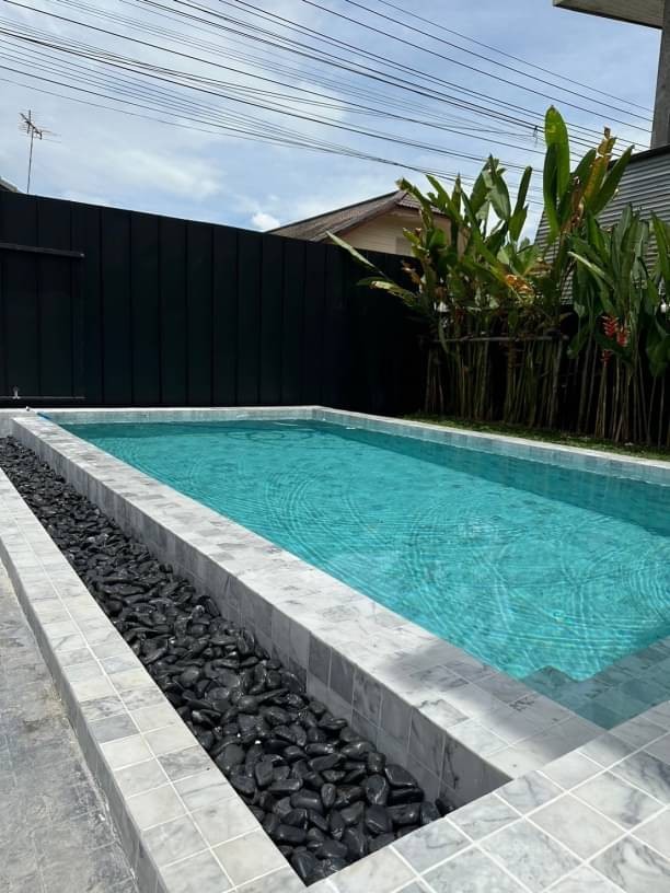 Pool villa ขาย 15 ล. ป่าตัน บ้านสร้างใหม่ วิวดอยสุเทพ ตกแต่งสวย ท.