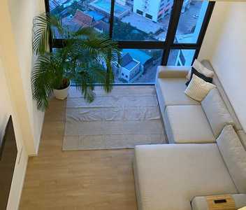 Siamese Rama 9 ให้เช่า  Fully furnished duplex 1bedroom.