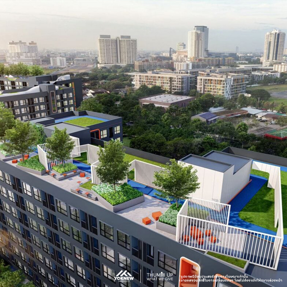 ขายด่วน ราคาสุดพิเศษThe Origin Play Udomsuk Station ห้อง Fully Fitted Pet Friendly