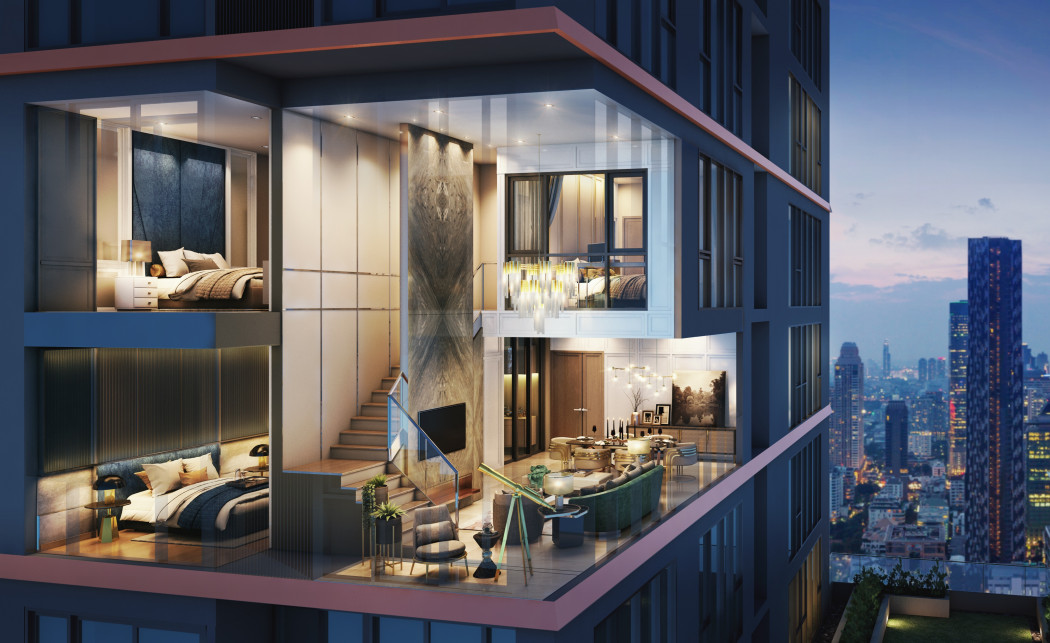 For Sale: Stunning 4-Bedroom Duplex at Supalai Icon Sathorn – Last Unit Available! (Foreign Quota)