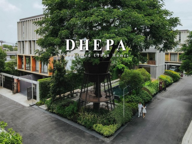 ให้เช่าทาวน์โฮม 3.5 ชั้น Dhepa รามคำแหง118 บ้านมุม ใกล้นานาชาติแอ  .