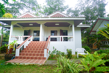 Twin House For Rent Near Maenam Beach 1Bed 1Bath Koh Samui Suratt  .