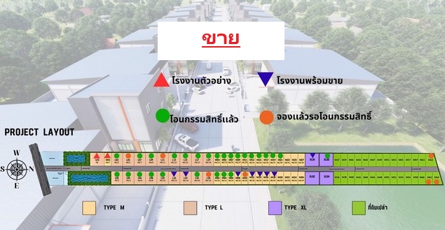 POR4938 ขาย โรงงาน โกดัง ออฟฟิศ สร้างใหม่  บนพื้นที่สีม่วง คลอง 8  .