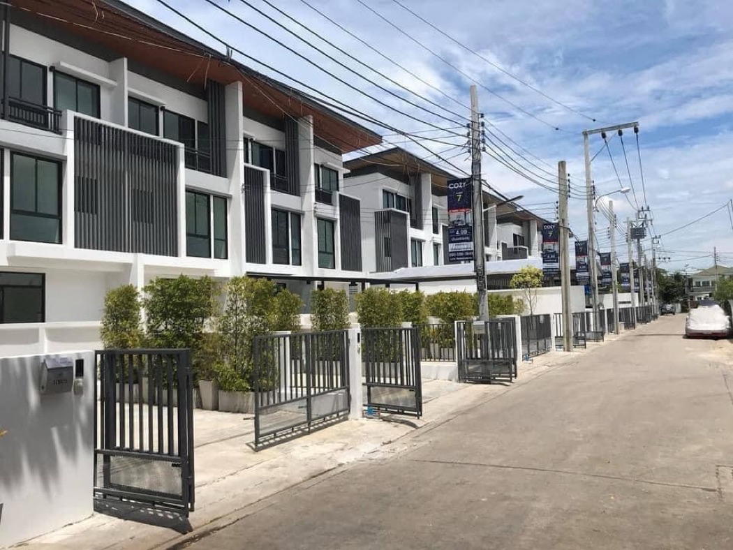 NTG600 ให้เช่า Townhome 3 ชั้น โครงการ Cozy สตรีวิทยา2  จดบริษัทได้