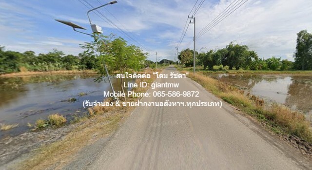 ขายที่ดินทุ่งนาติดถนน ต.คลองเปร็ง อ.เมืองฉะเชิงเทรา 13-0-24.9 ไร่  .