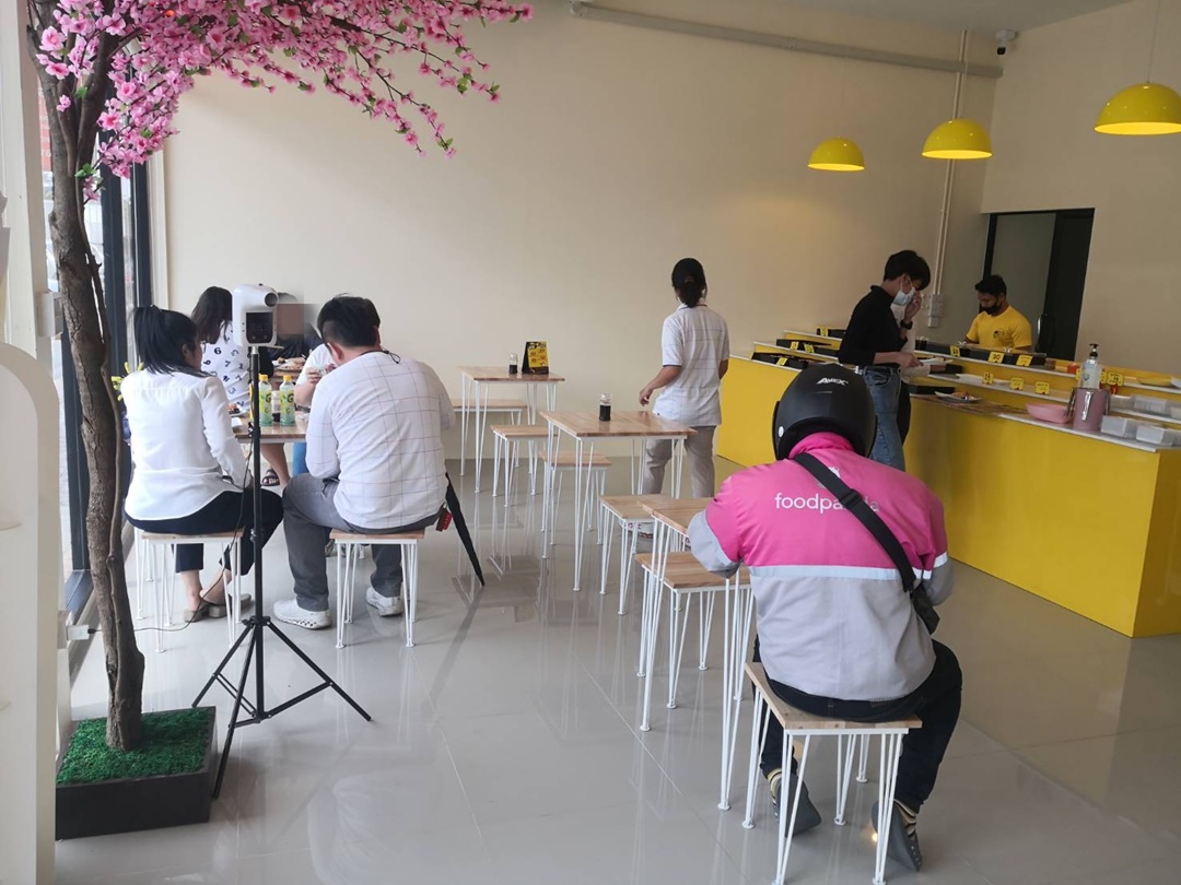 เซ้งร้าน ไข่หวานบ้านซูชิ สาขาบรมราชชนนี ในปั๊มบางจาก  .