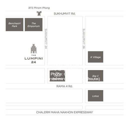 ขาย/ให้เช่าคอนโด “เดอะ ลุมพินี 24 (The Lumpini 24)” BTS พร้อมพงษ์  .