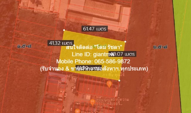 ขายที่ดิน ซ.สังฆสันติสุข 6 หนองจอก กรุงเทพ 1-2-29 ไร่, 6.29 ล้านบ  .