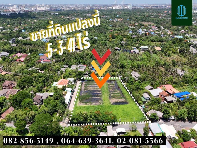 ขายที่ดินแปลงสวย ขนาด 5 ไร่ 3 งาน 41 ตร.ว.  .