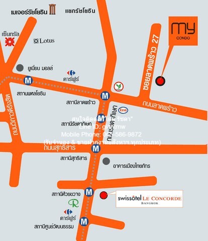 ให้เช่าคอนโดพร้อมอยู่ “มาย คอนโด ลาดพร้าว 27 (My Condo Ladprao 27  .