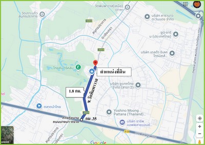 ขายที่ดินถนนบางนาตราด กม.35 ซอยวัดพิมพาวาส เนื้อที่ 19-2-20 ไร่   .