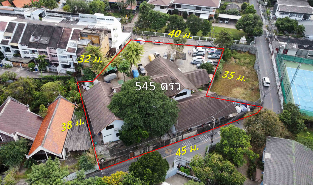 ขาย ที่ดิน 545 ตรว เอกมัย 22 พร้อมบ้าน ใกล้ แอร์ลิงค์ คลองตัน เหมาะทำบ้านพักอาศัย: aa00000594655