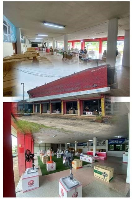 โกดัง 3,240ตร.ม.บิ๊กซี ฉะเชิงเทรา 1.1 กม. ร้านพาณิชย์ 2 ชั้น   .