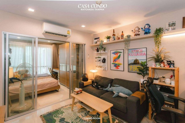 ขายด่วน! CASA CONDO รัชดา-ราชพฤกษ์ (ติด BTS ตลาดพลู 0 เมตร) 3ลบ.  .