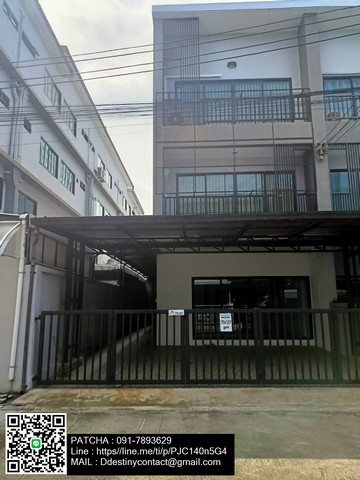 ให้เช่า Townhome หรู 3ชั้น ตกแต่งใหม่ทั้งหมด พร้อมเข้าอยู่   .