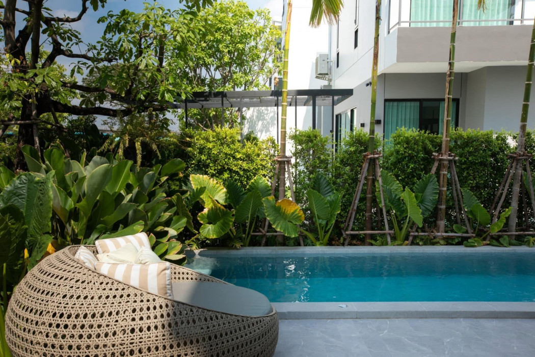 ให้เช่า Pool Villa Altitude Forest อ่อนนุช-บางนา 3 ห้องนอน ตกแต่งครบ: aa00000598293