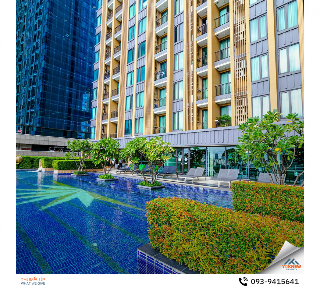 Condo Equinox Phahol - Vibha ห้องตกแต่งได้อบอุ่น วิวโล่งๆ ห้องให้เครื่องใช้ไฟฟ้าครบ: aa00000599507