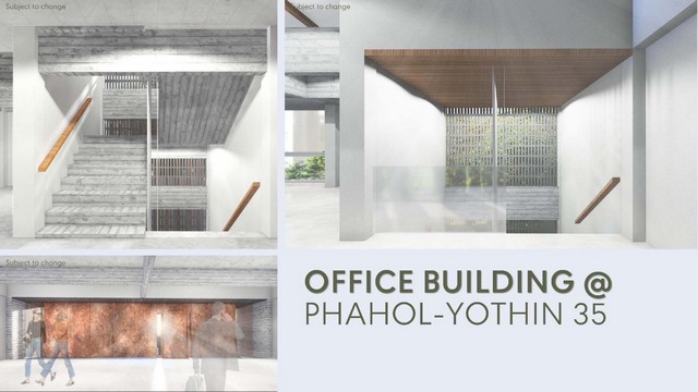 ขาย Office Building @Phahol-Yothin 35  ใกล้ BTS รัชโยธิน รีโนเวทใ  .