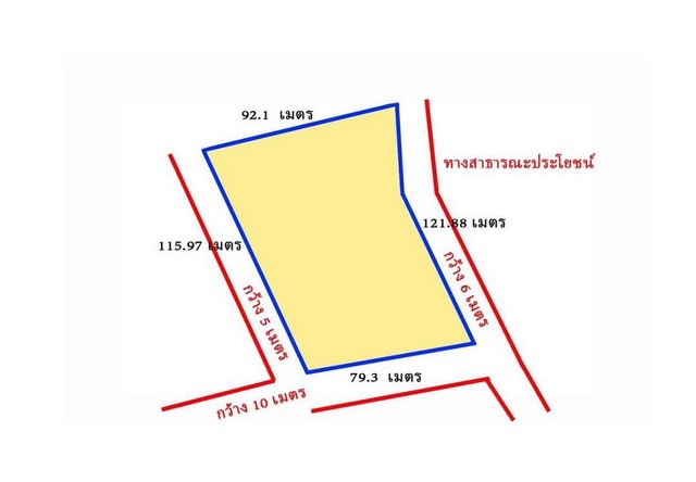 ขายที่ดิน5ไร่ ใกล้อีเทค ผังเหลือง ทำจัดสรร โรงงาน พานทอง ชลบุรี  .