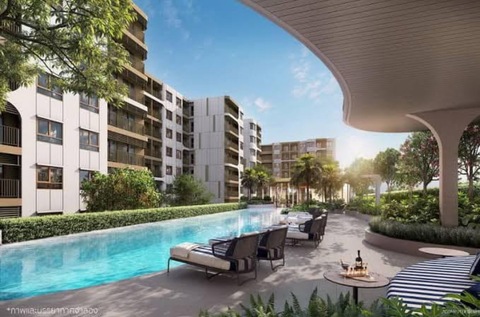 ขายใบจอง Condo Escent Phuket (หลัง Central Foresta)  ตึก B ชั้น 4  .