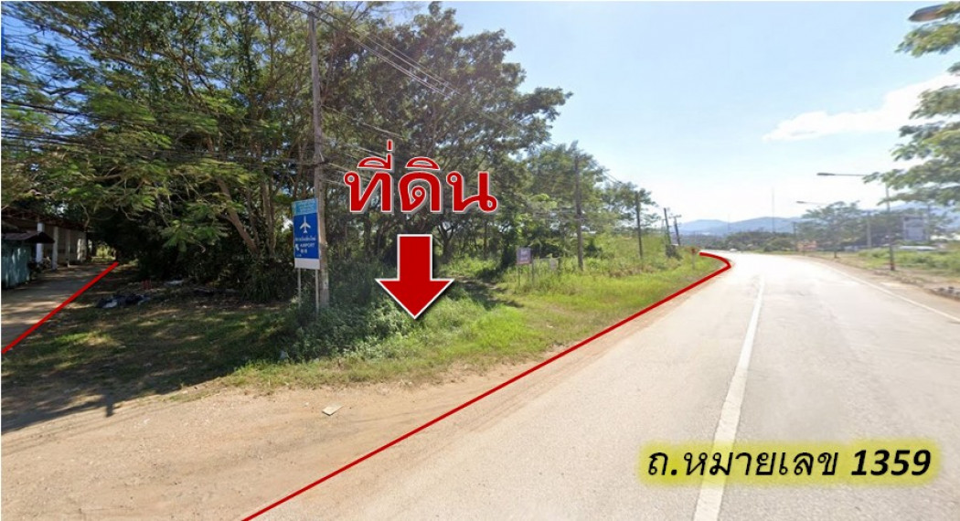 ขาย ที่ดิน เชียงใหม่ อ.เชียงดาว ติดถนนโชตนา 19-3-34 ตรว: aa00000600764