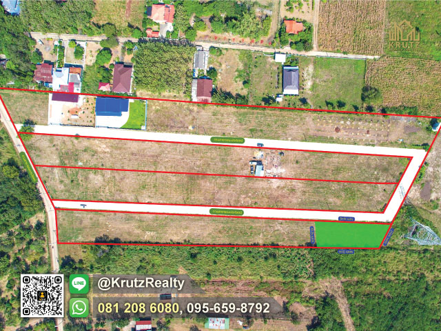 Urgent land for sale near Muak Lek, 239 Sqw, Nakhon Ratchasima.