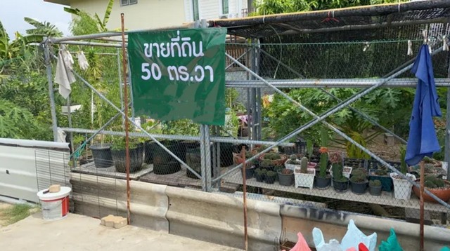 S2490 ขายที่ดินเนื้อที่ 50 ตารางวา ถนนสุขาภิบาล 5 ซอย 5 ย่านวัชรพ.