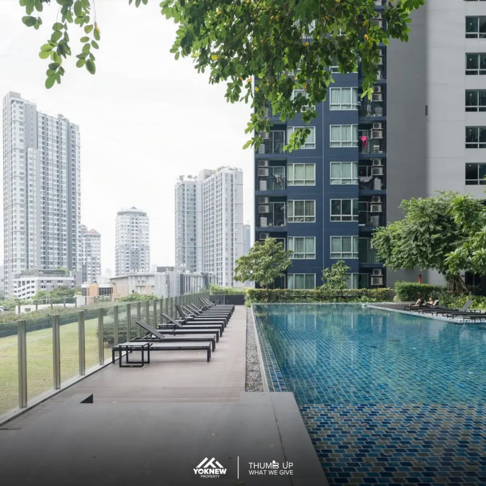 คอนโด The Base Sukhumvit 77 ห้องสวยพร้อมเข้าอยู่ ราคาพิเศษเพียง 3.3 ล้านบาท