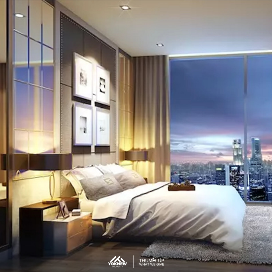 Condo Q1 Sukhumvit ห้องตกแต่งห้องมาครบพร้อย้ายเข้าอยู่ Luxurious Life