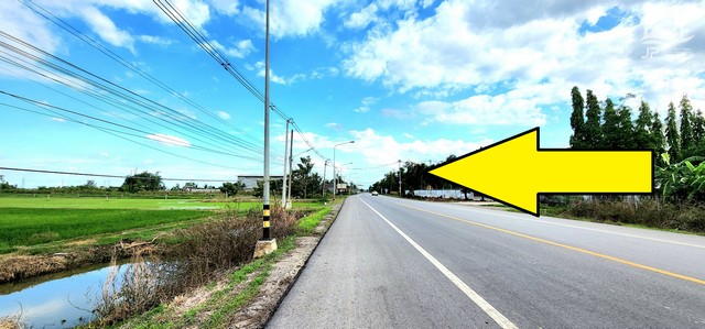 ขายที่ดินถนนคลอง 12 ลำลูกกา-ธัญบุรี ติดถนนลาดยาง.