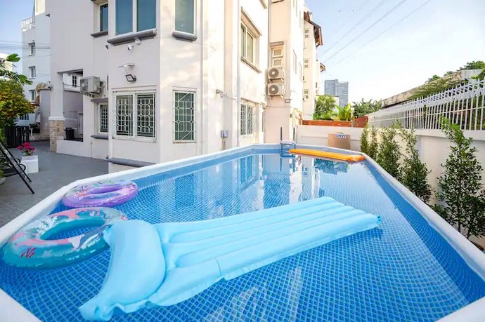 EPL-HR3483 ปล่อยเช่า Luxury pool villa townhome โครงการบุษราคัมเพ.