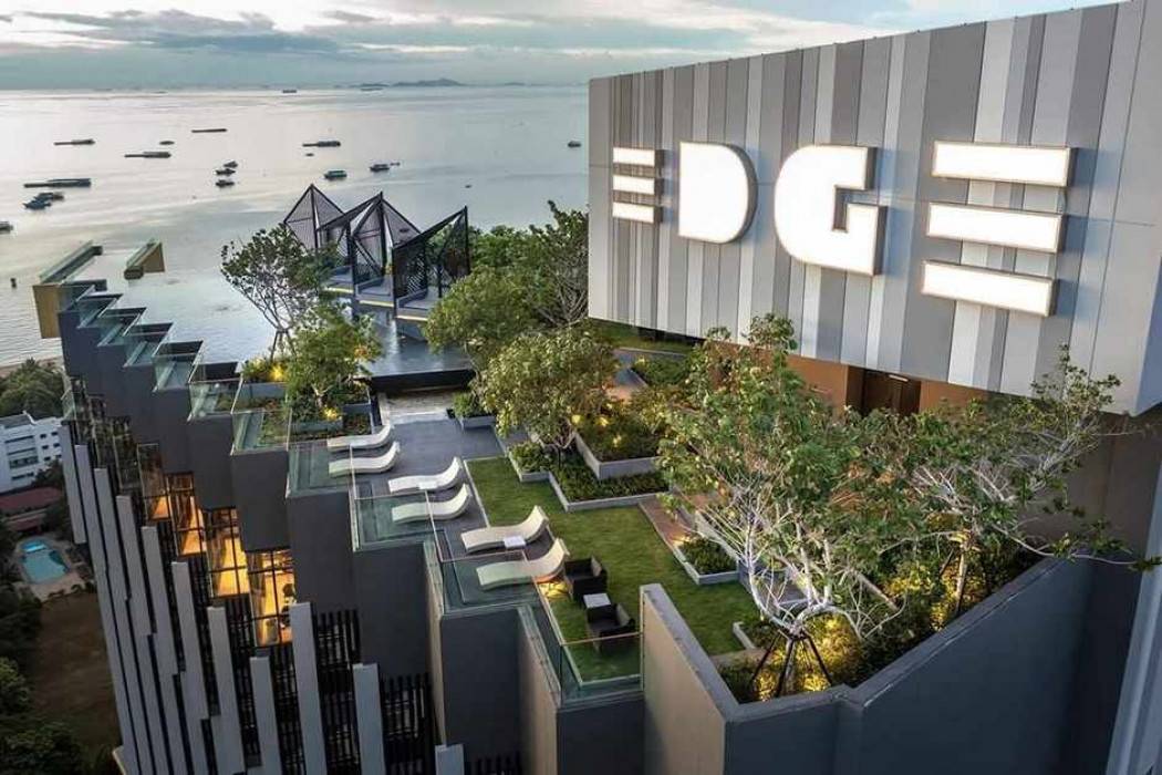 C655 ขายคอนโดหรู ระดับ 5 ดาว Edge Central Pattaya วิวทะเล 2 ห้องนอน 1 ห้องน้ำ