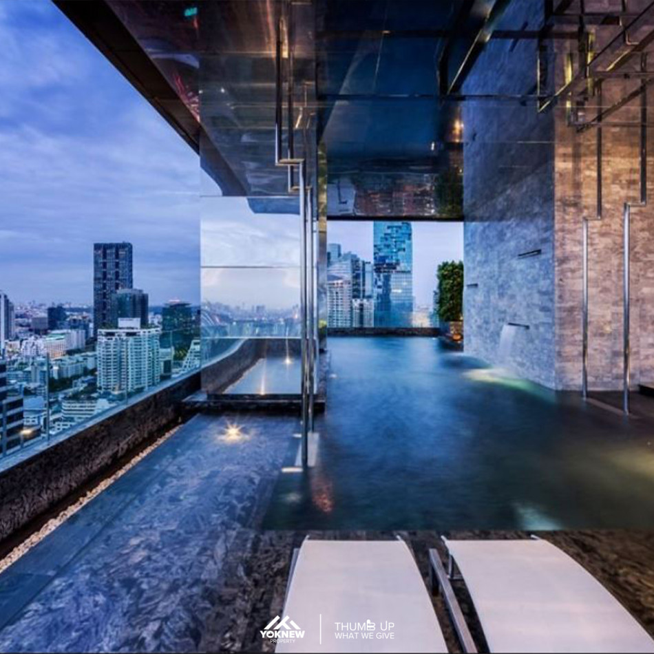 เช่าM Silom ห้อง Penthouses ชั้นสูง วิวห้อง360องศา มาพร้อมกับเฟอร์นิเจอร์ และเครื่องใช้ไฟฟ้าครบครัน