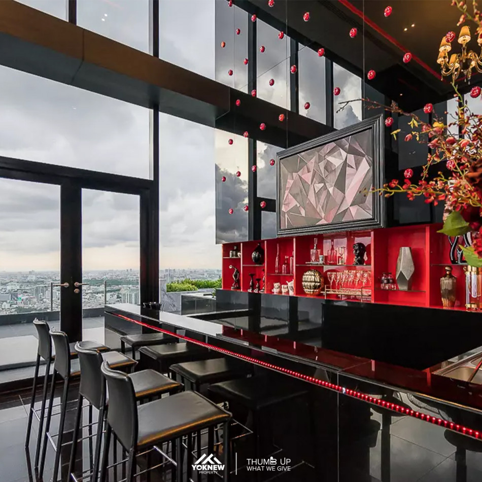 ว่างเช่าM Silom ห้อง Penthouses ชั้นสูง ตกแต่งสุดอลังการ พร้อมวิว 360 องศา