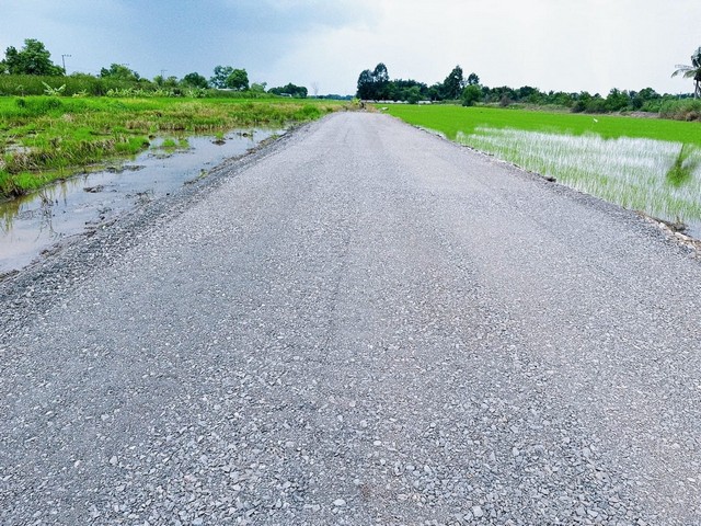 ที่ดินคลองสิบเอ็ด ติดกับถนน ขนาด 100 ตรว. .