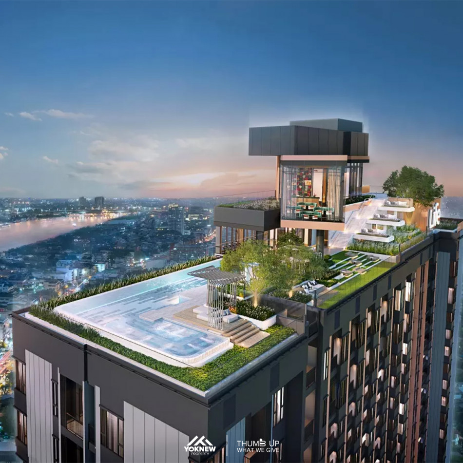 ขายห้องราคาดีLIFE Charoennakhon – Sathorn  ห้องสวย ชั้นสูง วิวเอเชียทีค