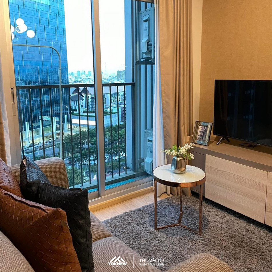 ขายคอนโด Noble Revolve Ratchada 2 ห้องพร้อมอยู่ Fully Furnished