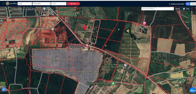 ขายที่ดินบ้านบึง 58-1-48 ไร่ ผังสีเหลืองeec หนองอิรุณ บ้านบึง ชลบ  .