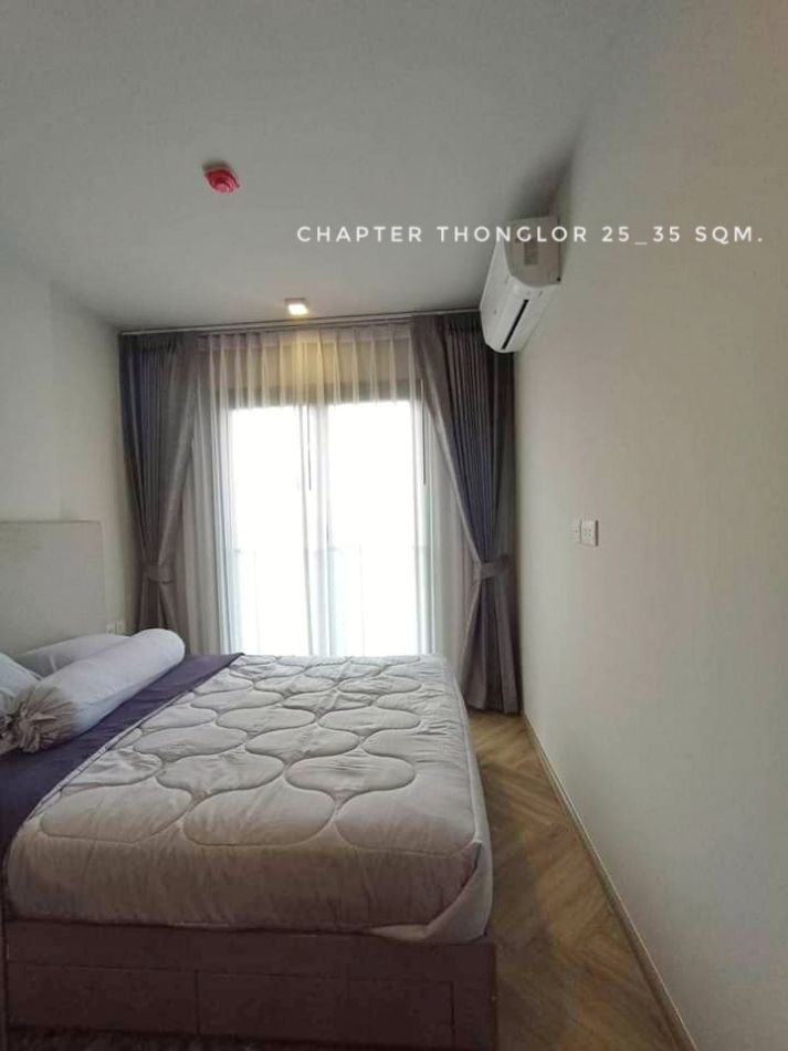 ให้เช่า คอนโด Ready to move 1 bedroom river view Chapter Thonglor 25 : แชปเตอร์ ทองหล่อ 25 35 ตรม. easy to travel by BTS and car