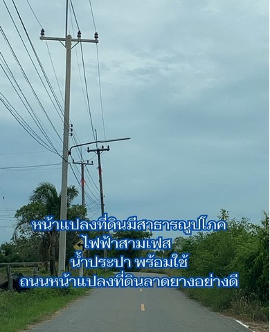 ขายที่ติดคลอง 28 ไร่ ต.บ้านโพธิ์ อ.บ้านโพธิ์ จ.ฉะเชิงเทรา  .