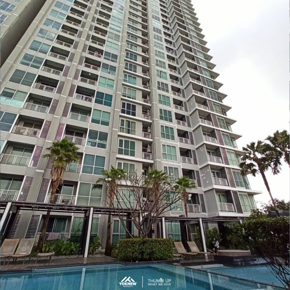 Condo Rhythm Ratchada ห้องแต่งสไตล์ Modern Luxury ขนาด 35 ตร.ม. 1 ห้องนอน 1 ห้องน้ำ: PR_aa00000590919