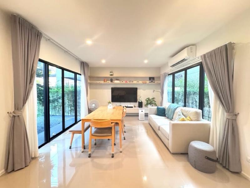 NTG828 ให้เช่า บ้านเดี่ยว : โนเบิล เกเบิล วัชรพล Fully Furnished  ติดถนนเพิ่มสิน ใกล้ทางด่วนฉลองรัช และ BTS สายสีเขียว: PR_aa00000593640