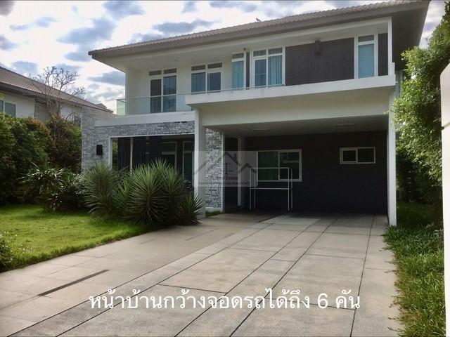 ขายบ้านเดี่ยว 2 ชั้น  โครงการมัณฑนา เลค วัชรพล ถนนสุขาภิบาล 5  .