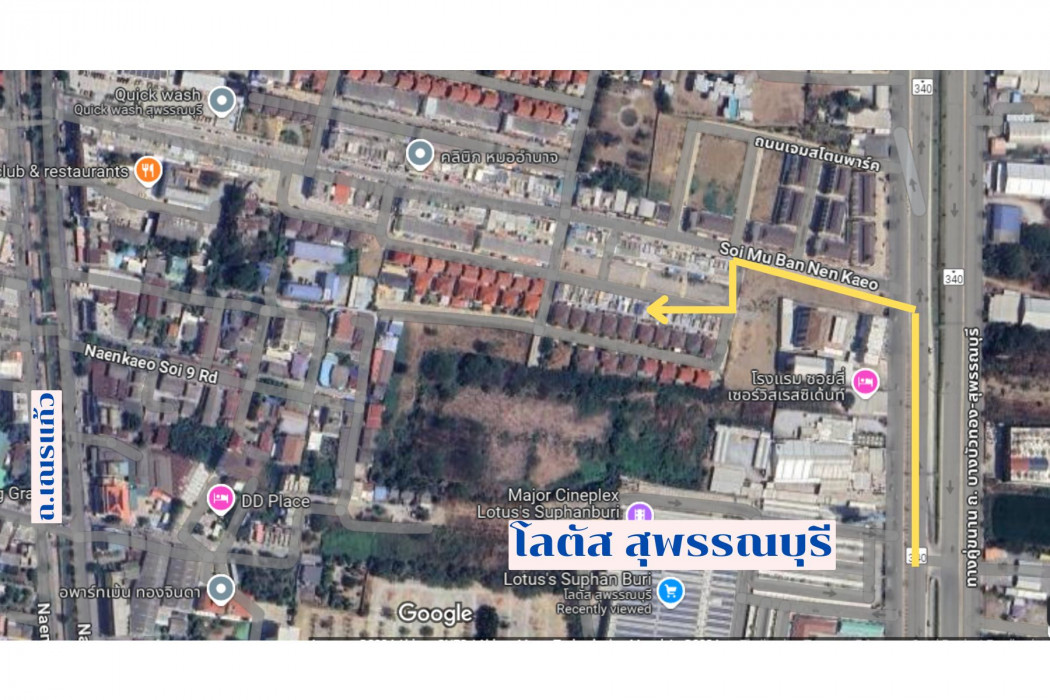 ตึก ทาวน์โฮม 4 ชั้น ม.บ้านเณรแก้ว ใกล้ โลตัส ท่าระหัด ในตัวเมือง สุพรรณบุรี: aa00000595771